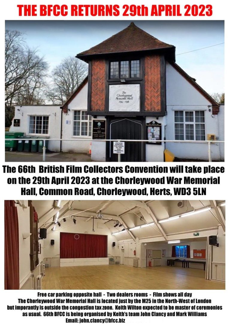 British film collectors convention 23